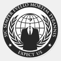 Anonymous Sic Semper Evello Mortem Tyrannis