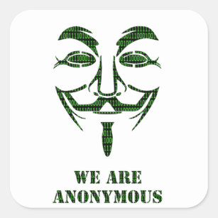 Anonymous Hackers Stickers for Sale