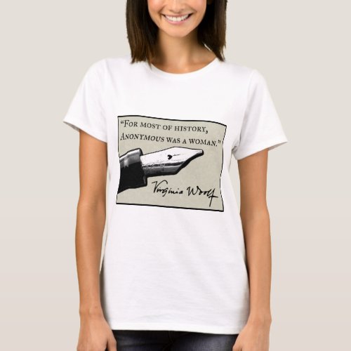 Anonymous Was a Woman T_Shirt