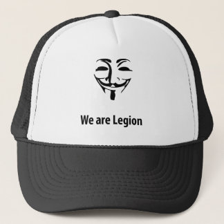 Anonymous We are legion (cap) Trucker Hat