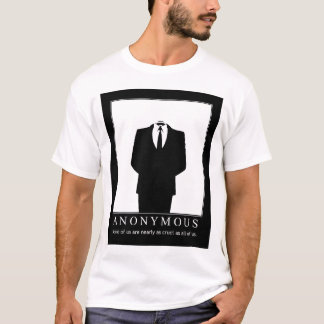 Anonymous - Wikileaks Defenders T-Shirt