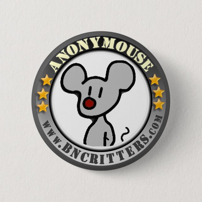 Anonymouse Button (Front)