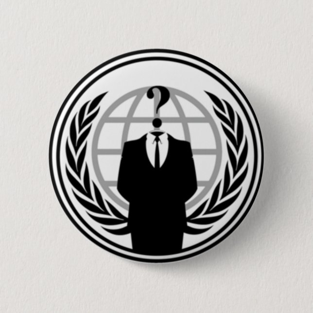 Anonywear Badge Button (Front)