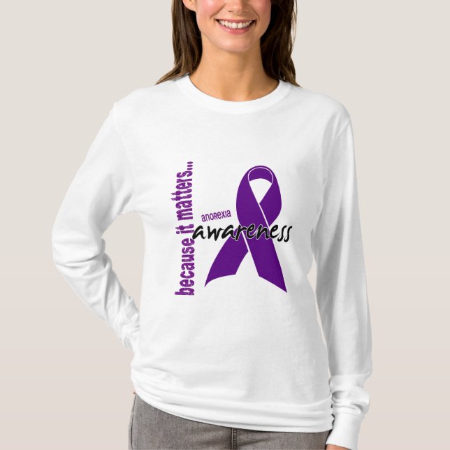 Anorexia Awareness T-Shirt (Front)