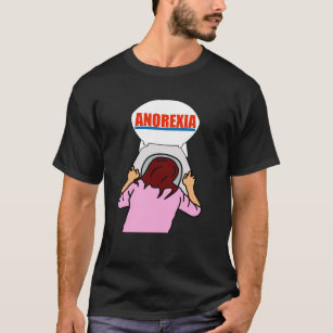Anorexia editorial cartoon T-Shirt