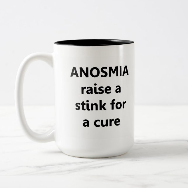 Anosmia Two-Tone Coffee Mug (Left)