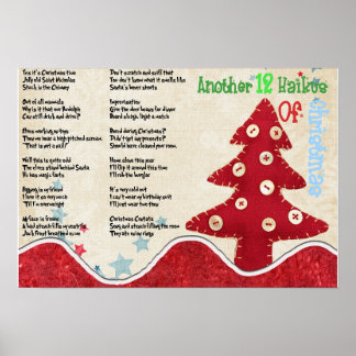 Another 12 Haikus Of Christmas Poster
