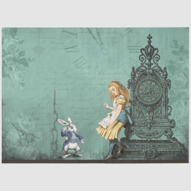Another Alice in Wonderland Series Design 18 Tissue Paper (Front)