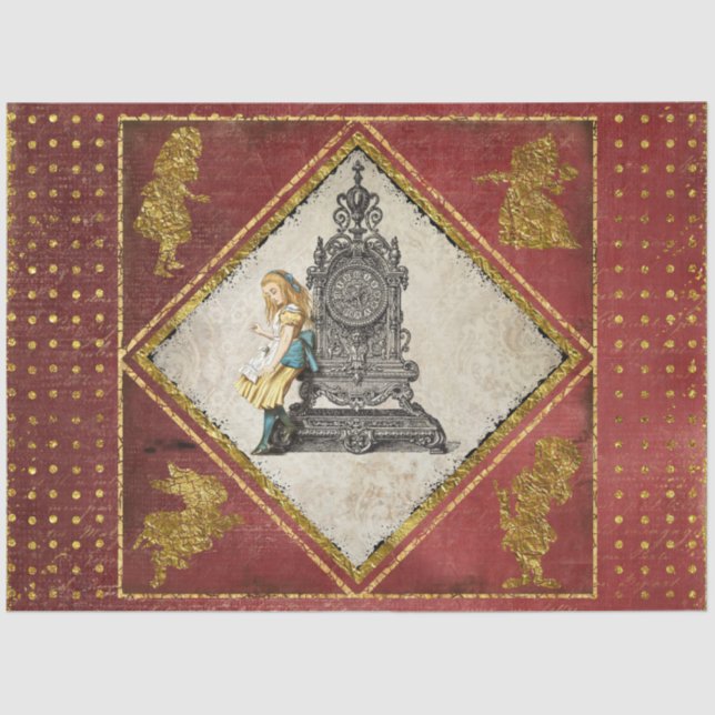 Another Alice in Wonderland Series Design 35 Tissue Paper (Front)