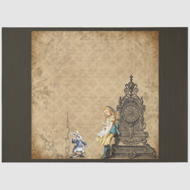 Another Alice in Wonderland Series Design 9 Tissue Paper (Front)