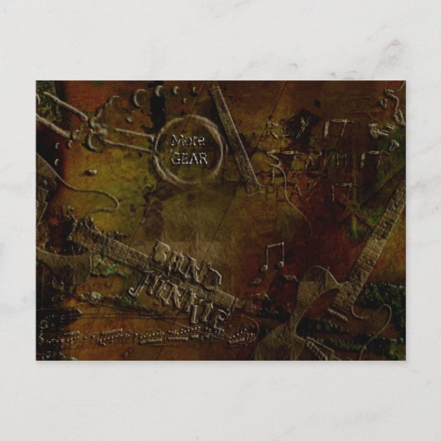 Another Band Junkie Postcard (Front)