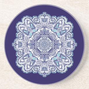 Another blue china inspired design Ceramic Tile Coaster