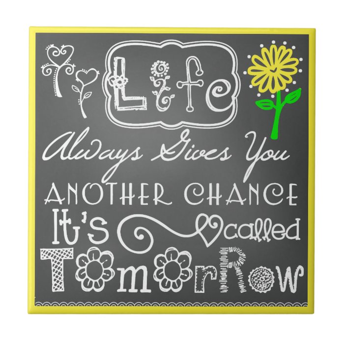 Another Chance Chalkboard Look CeramicTile