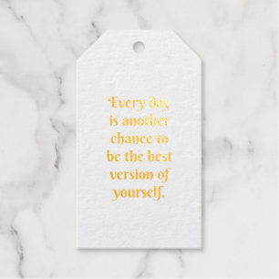 Another Chance Foil Gift Tag