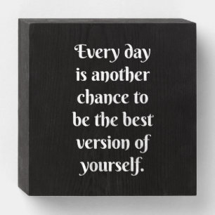 Another Chance Wood Box Sign