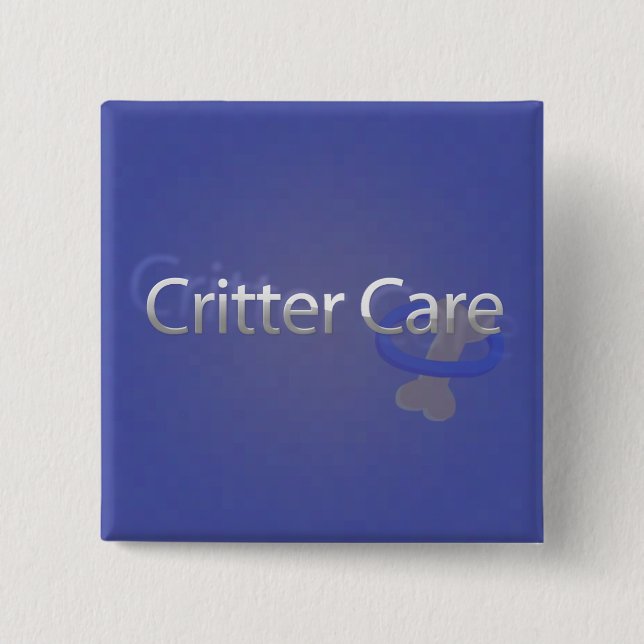 Another Critter Care Button (Front)
