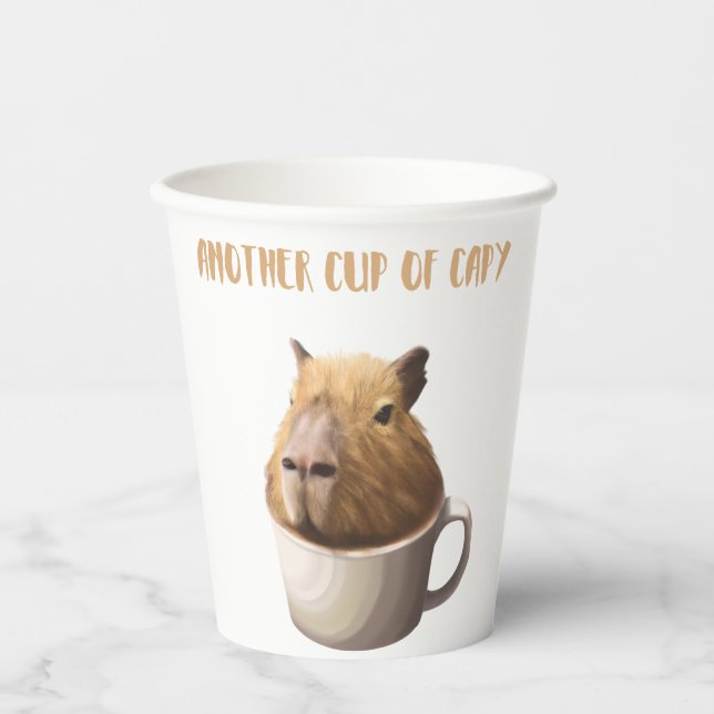 Another Cup of Capy with Cute Capybara (Front)