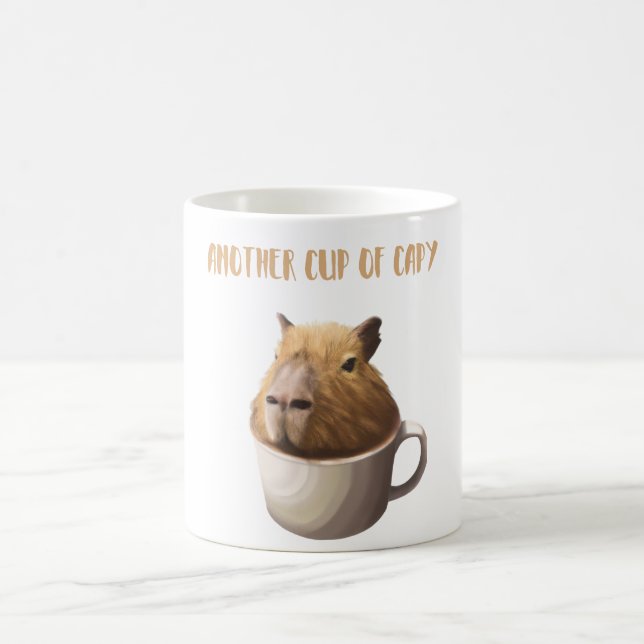 Another Cup of Capy with Cute Capybara (Center)