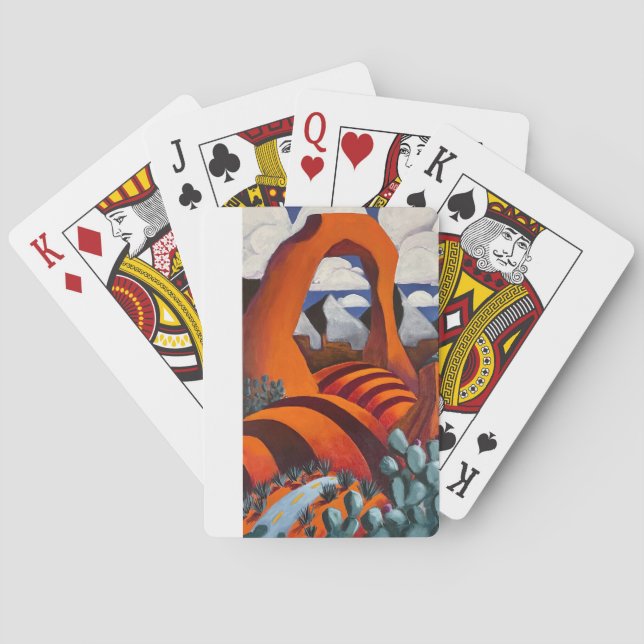 Another Day In Paradise Poker Cards (Back)