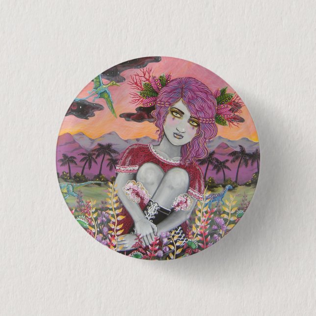 Another Dimension Pinback Button (Front)