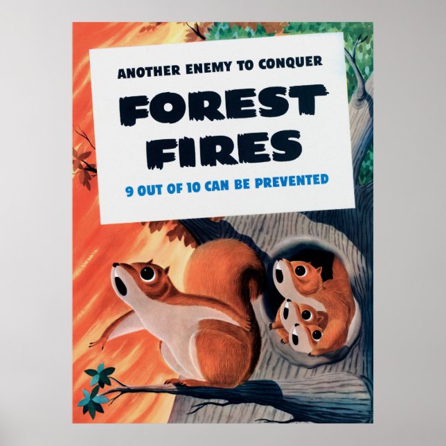 Another Enemy To Conquer Forest Fires Poster (Front)