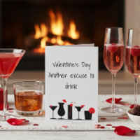 Another Excuse to Drink Cocktail  Valentine's Day