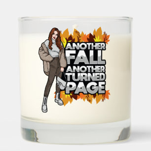 Another Fall Another Turned Page Fall Thanksgiving Scented Candle
