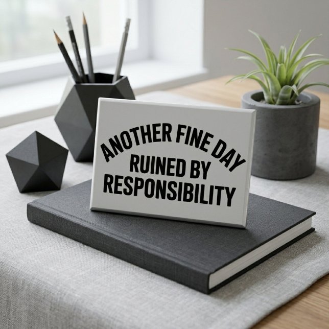 Another Fine Day Ruined by Responsibility Button (Creator Uploaded)