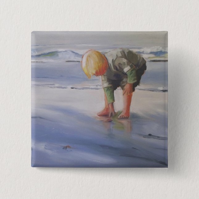 Another Great Shell Pinback Button (Front)