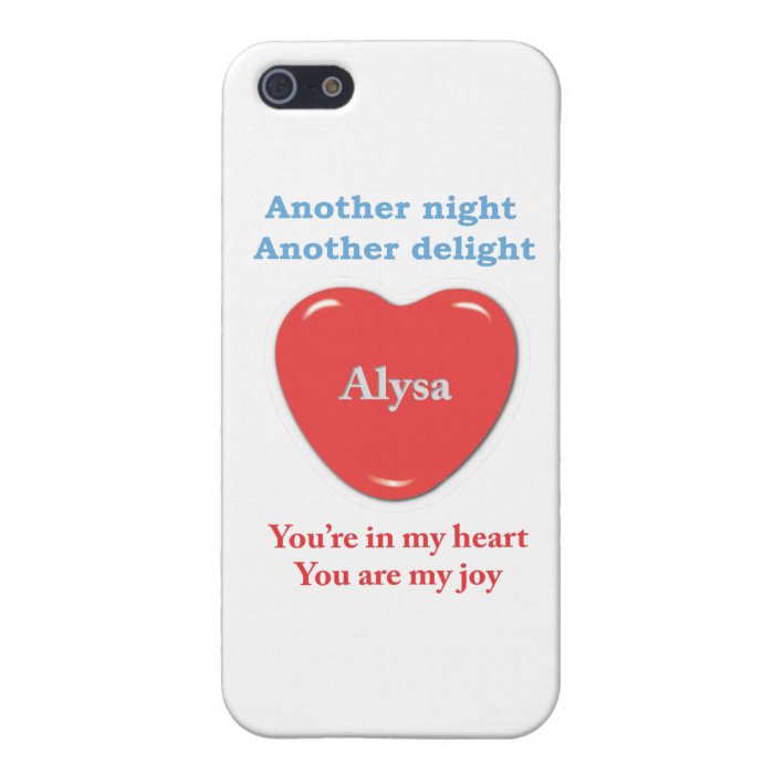 Another night another delight Alysa w o dolls iPhone 5 Cover