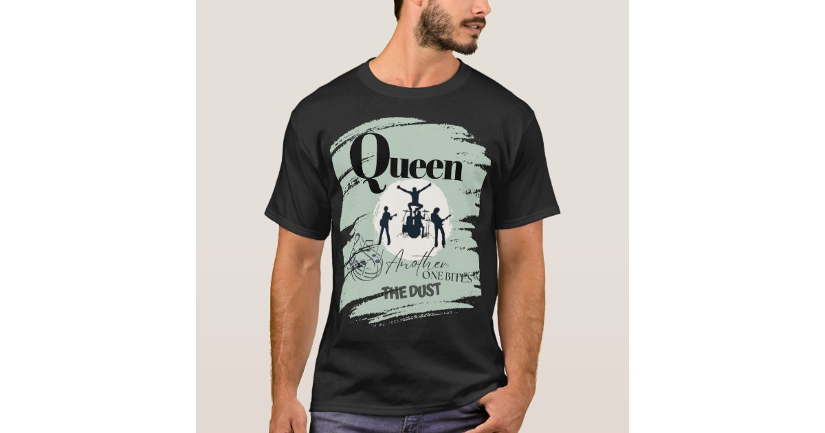 Queen Unisex T-Shirt Another One Bites The Dust (Medium) 