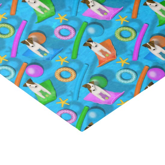 another Parson Jack Russell Terrier pool party Tissue Paper