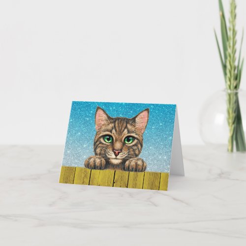 Another Peeking Cats Notecards