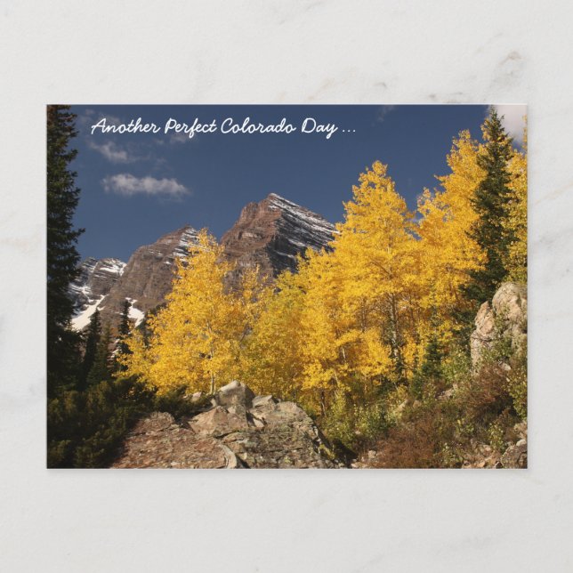 Another Perfect Colorado Day ... Postcard (Front)