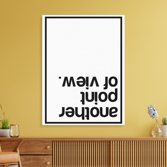 Another point of view canvas print (Insitu(LivingRoom))