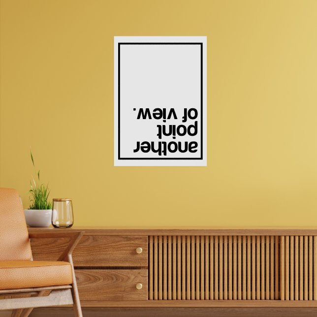 Another point of view poster (Living Room 2)