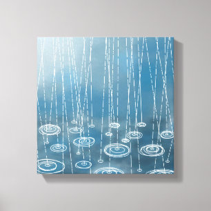 Another Rainy Day Painting Canvas Print