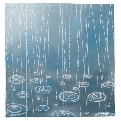 Another Rainy Day Painting Cloth Napkin