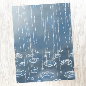 Another Rainy Day Painting Postcard by Squirrell at Zazzle