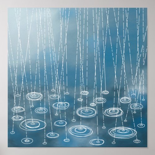 Another Rainy Day Painting Poster