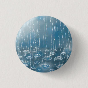 Another Rainy Day Weather Painting Button