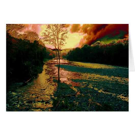 Another river , another sunset cards (Front Horizontal)