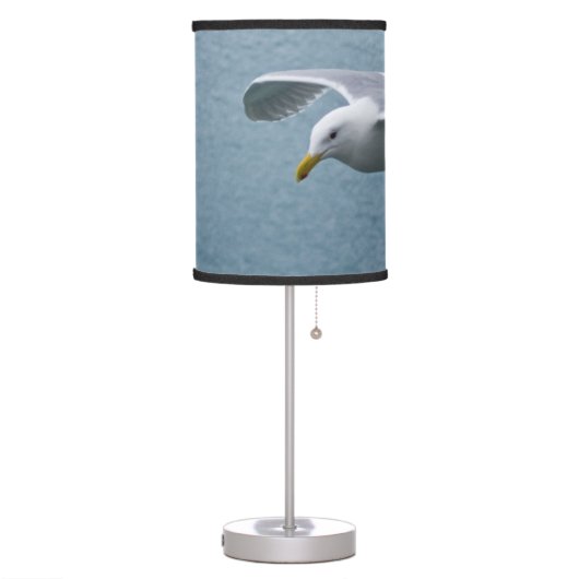 Another Seagull in Flight Table Lamp (Left)