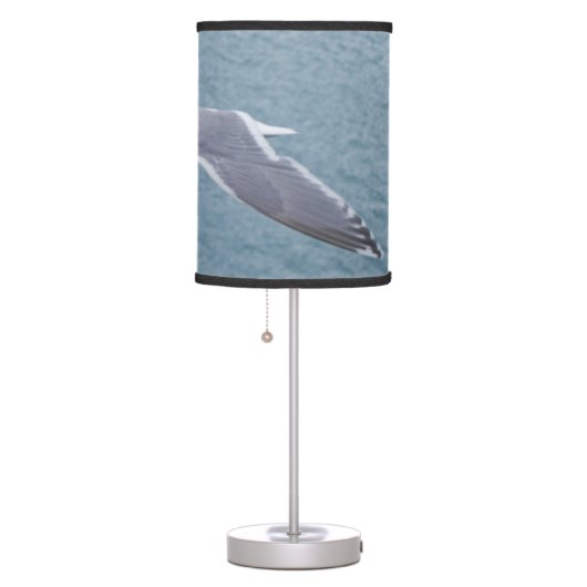 Another Seagull in Flight Table Lamp (Right)