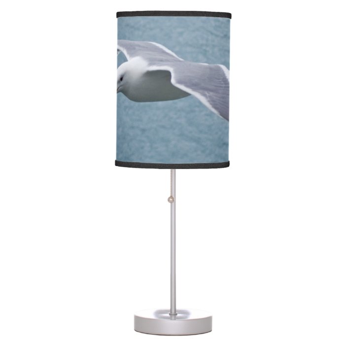 Another Seagull in Flight Table Lamp