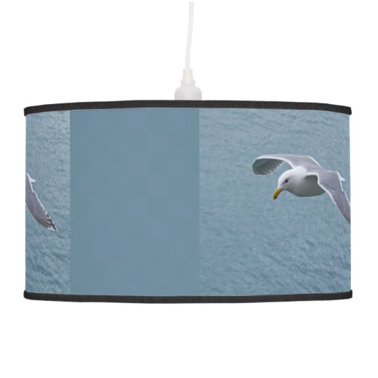 Another Seagull in Flight x 3 Hanging Lamp (Right)