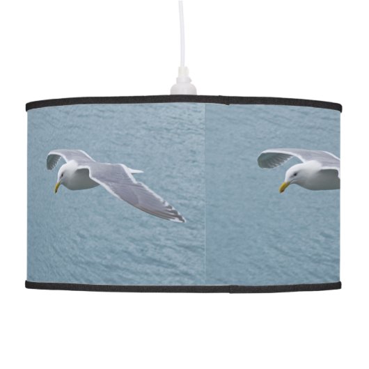 Another Seagull in Flight x 3 Hanging Lamp (Back)