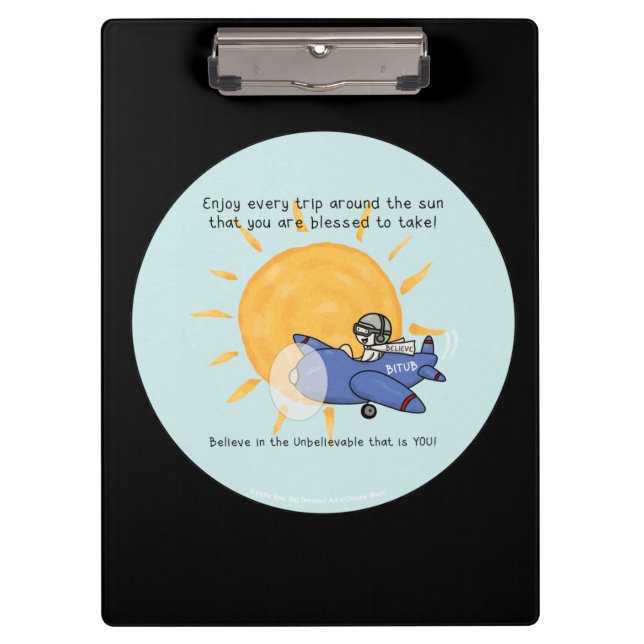 Another Trip Around the Sun Clipboard (Front)