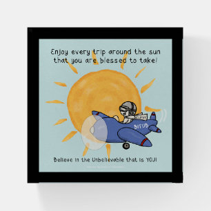 Another Trip Around the Sun Paperweight