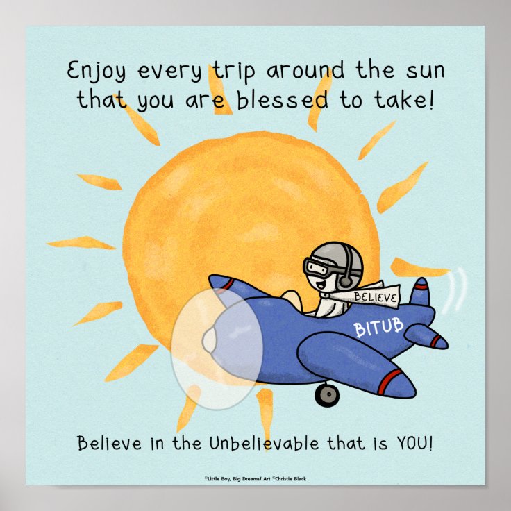 another-trip-around-the-sun-poster-zazzle